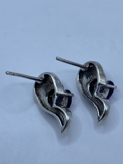 Aretes de Plata Ópalo de Fuego — Diseño Minimalista — foto 5