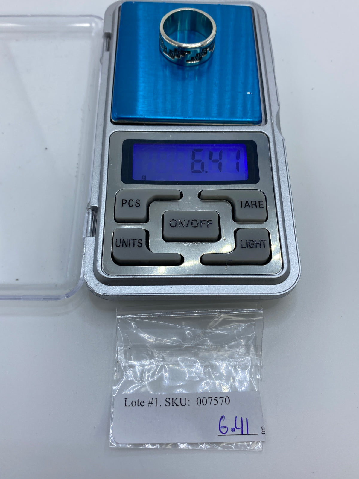 Anillo Plata Repujado Prehispánico — Taxco 925 — foto 6