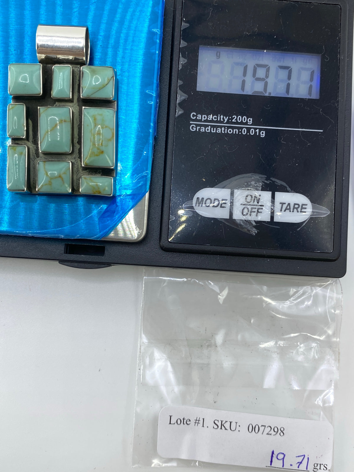 Dije de Plata 925 con Piedra Engastada — Taxco — foto 6