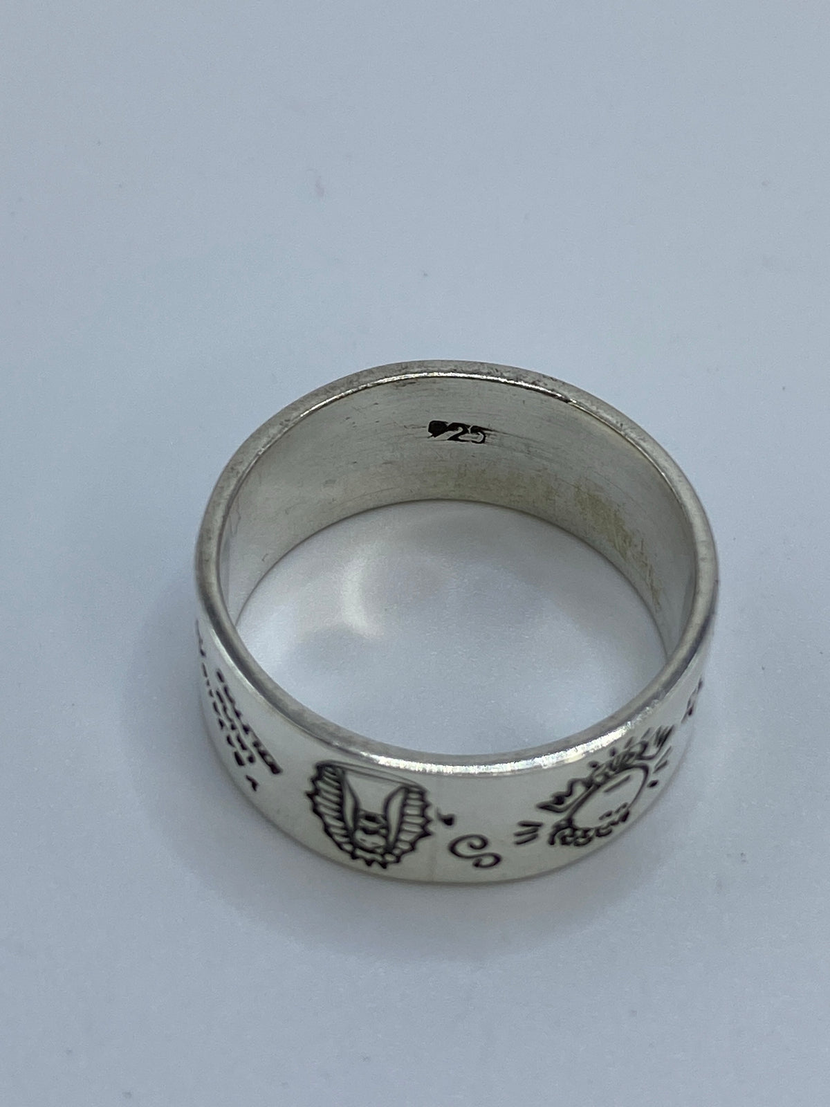Anillo Prehispánico de Plata 925 — Taxco — foto 5
