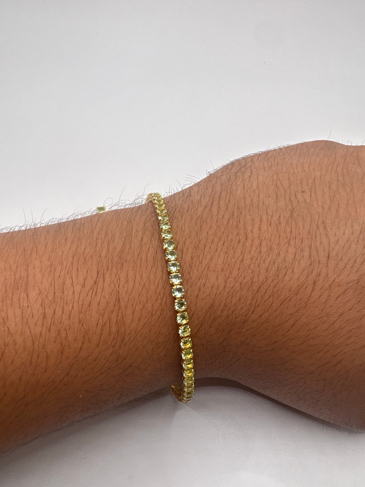 Pulsera de Plata con Circonia Verde — Bravo Joyería Taxco — foto 6