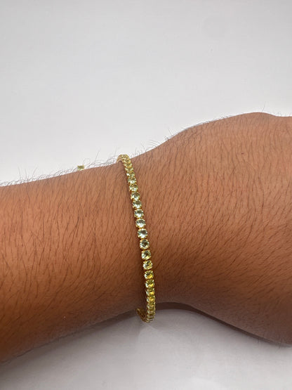 Pulsera de Plata con Circonia Verde — Bravo Joyería Taxco — foto 6