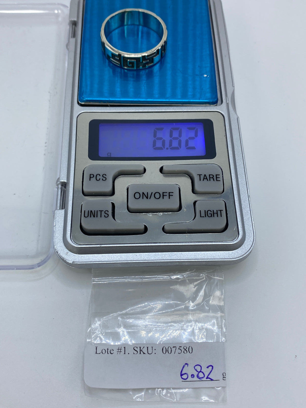 Anillo de Plata Repujado Prehispánico — Taxco 925 — foto 6
