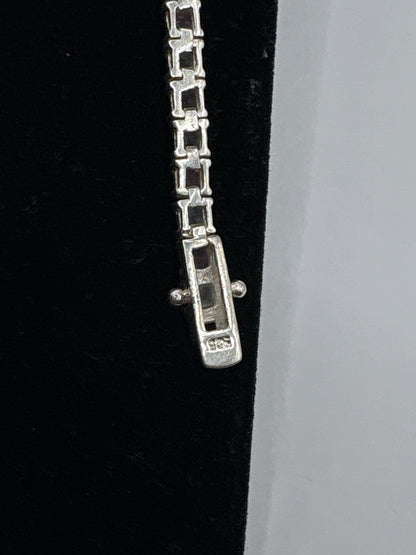 Pulsera de Plata .925 con Circonia Rosa — foto 5