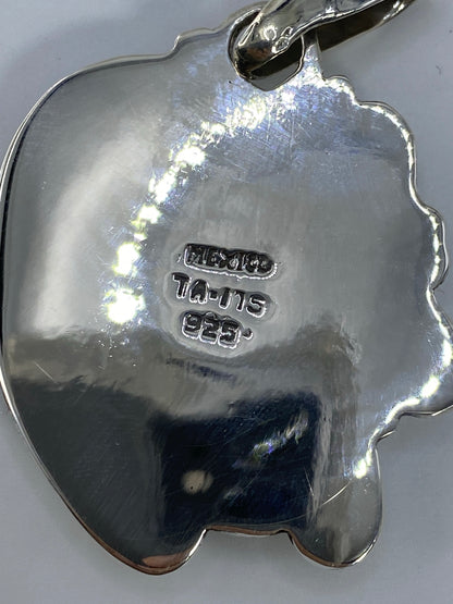 Dije de Plata Turquesa Azul Cielo — Taxco 925 — foto 5