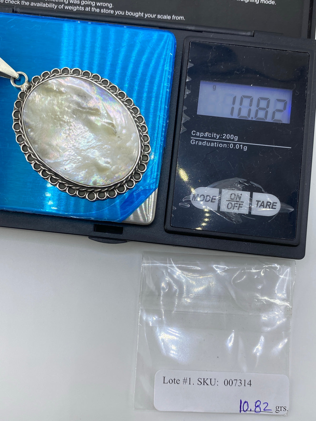 Dije Plata Perla Vintage de Taxco — 950 — foto 6