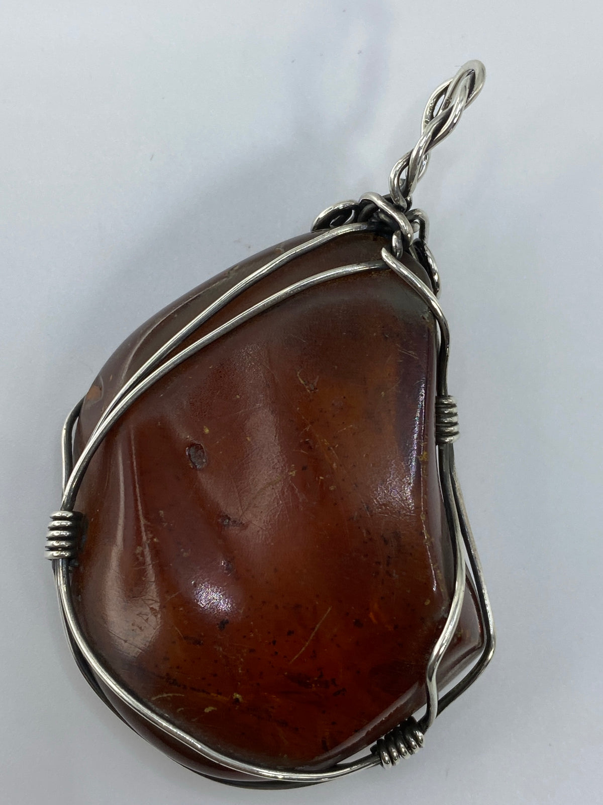Dije de Plata con Ámbar Natural — Taxco 925 — foto 5