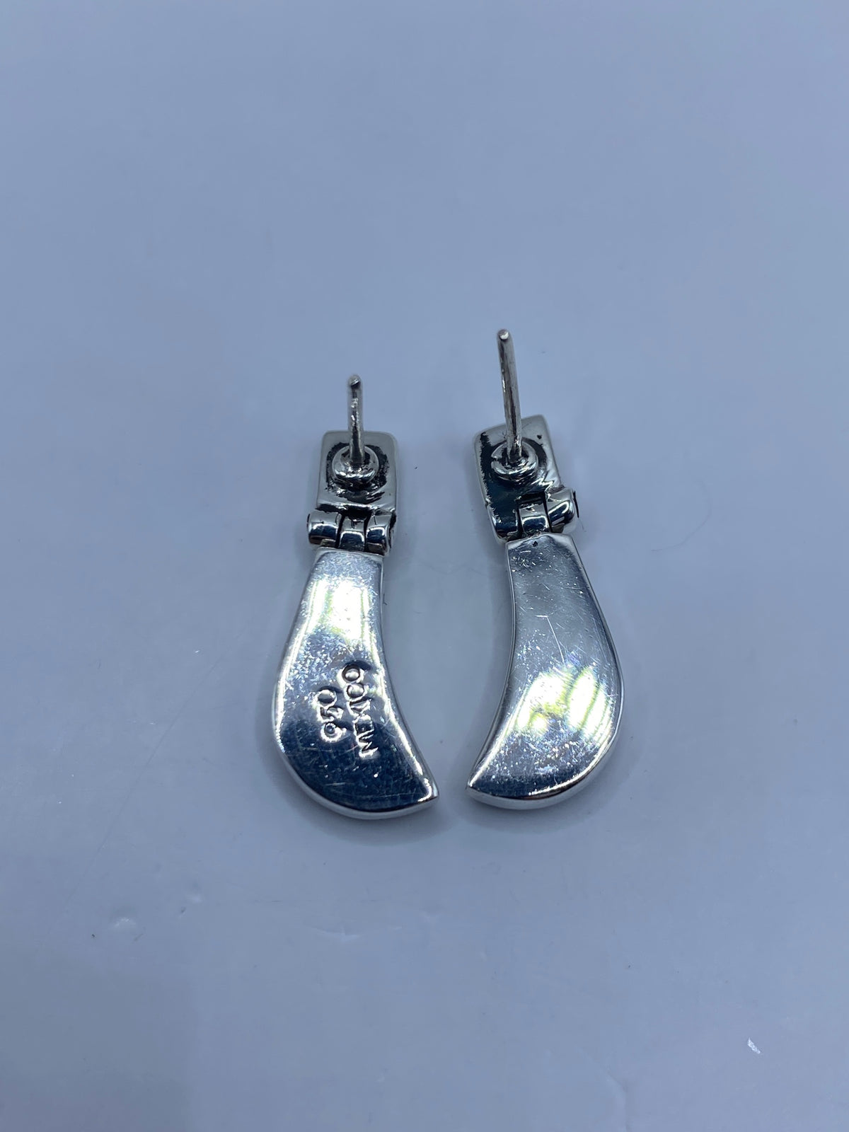 Aretes de Plata 950 Ópalo de Fuego Multicolor — foto 5