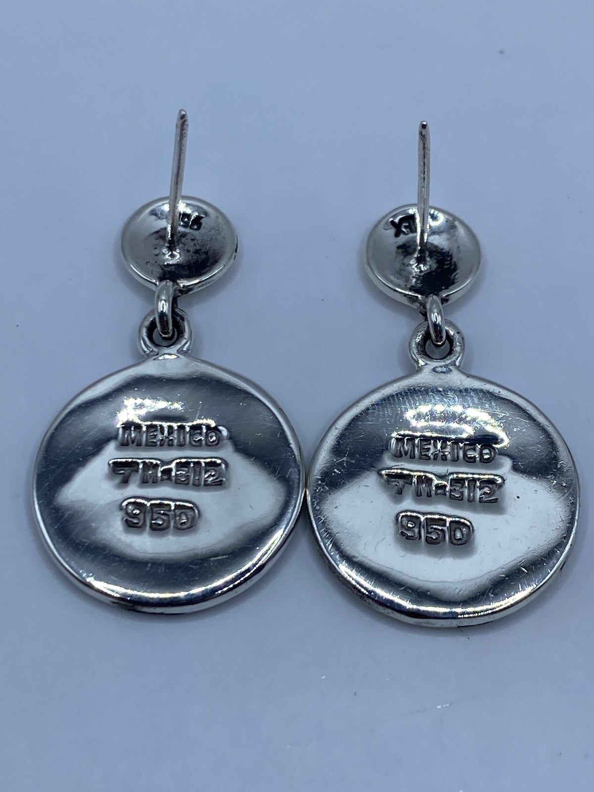 Aretes de Plata Ópalo de Fuego — Pirámide Chichén Itzá — foto 5