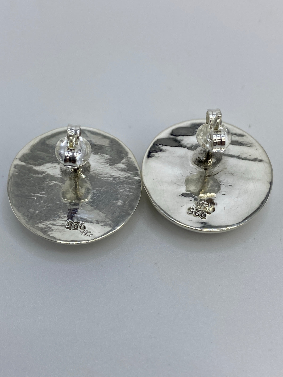 Aretes de Plata con Opalo de Fuego Rosa — Taxco 925 — foto 5