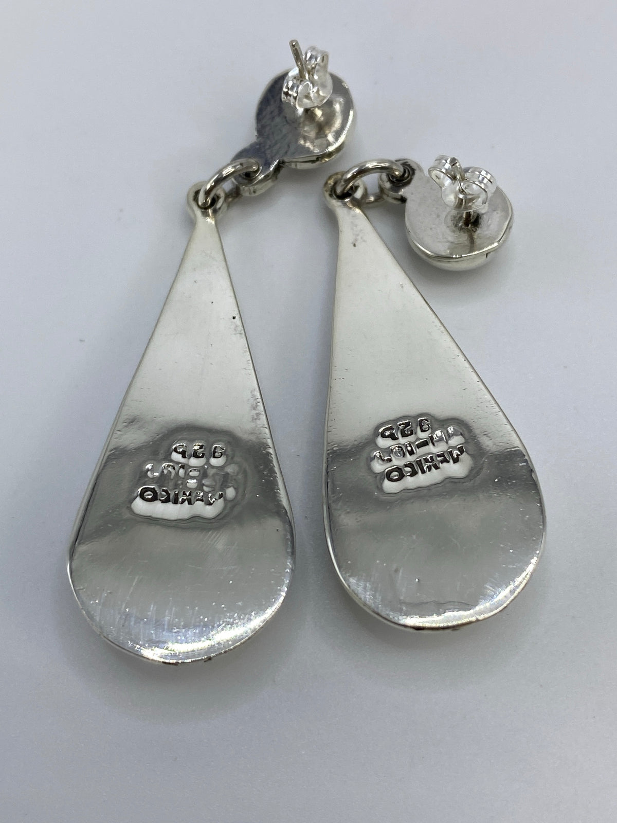 Aretes de Plata con Lapislázuli Azul — Taxco 925 — foto 5