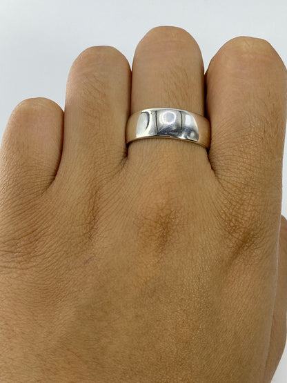 Anillo de Plata 925 Banda Pulida — Taxco — foto 5
