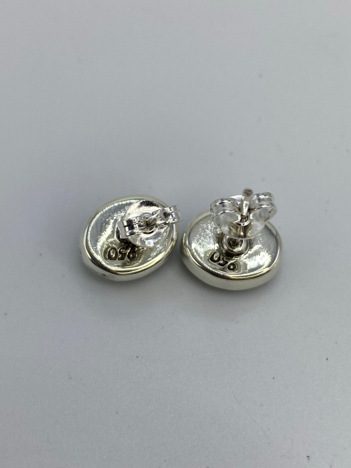 Aretes Lapislázuli Plata 950 — Engaste a Mano Taxco — foto 5