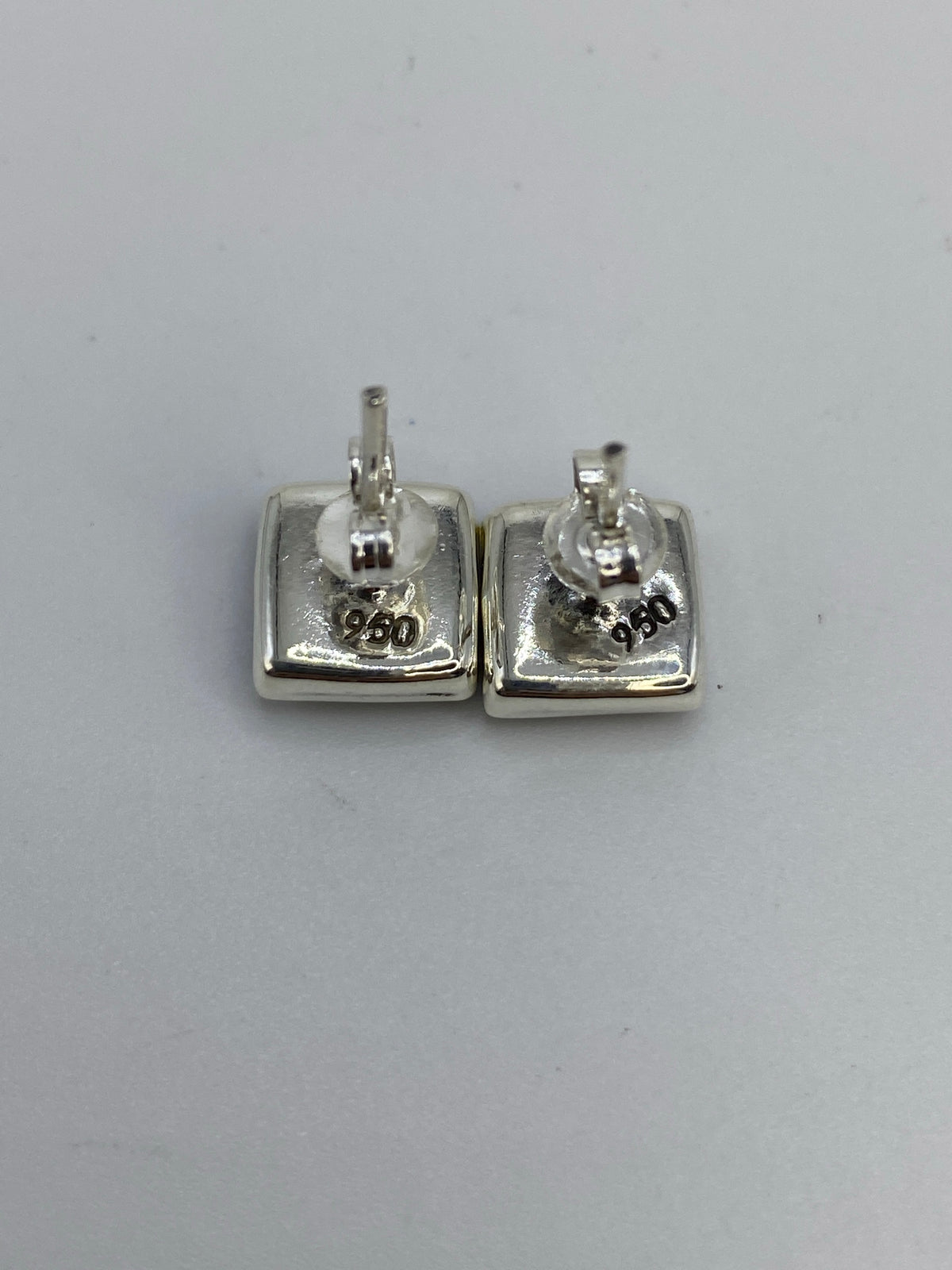 Aretes de Plata Ónix Minimalistas — Taxco 950 — foto 5