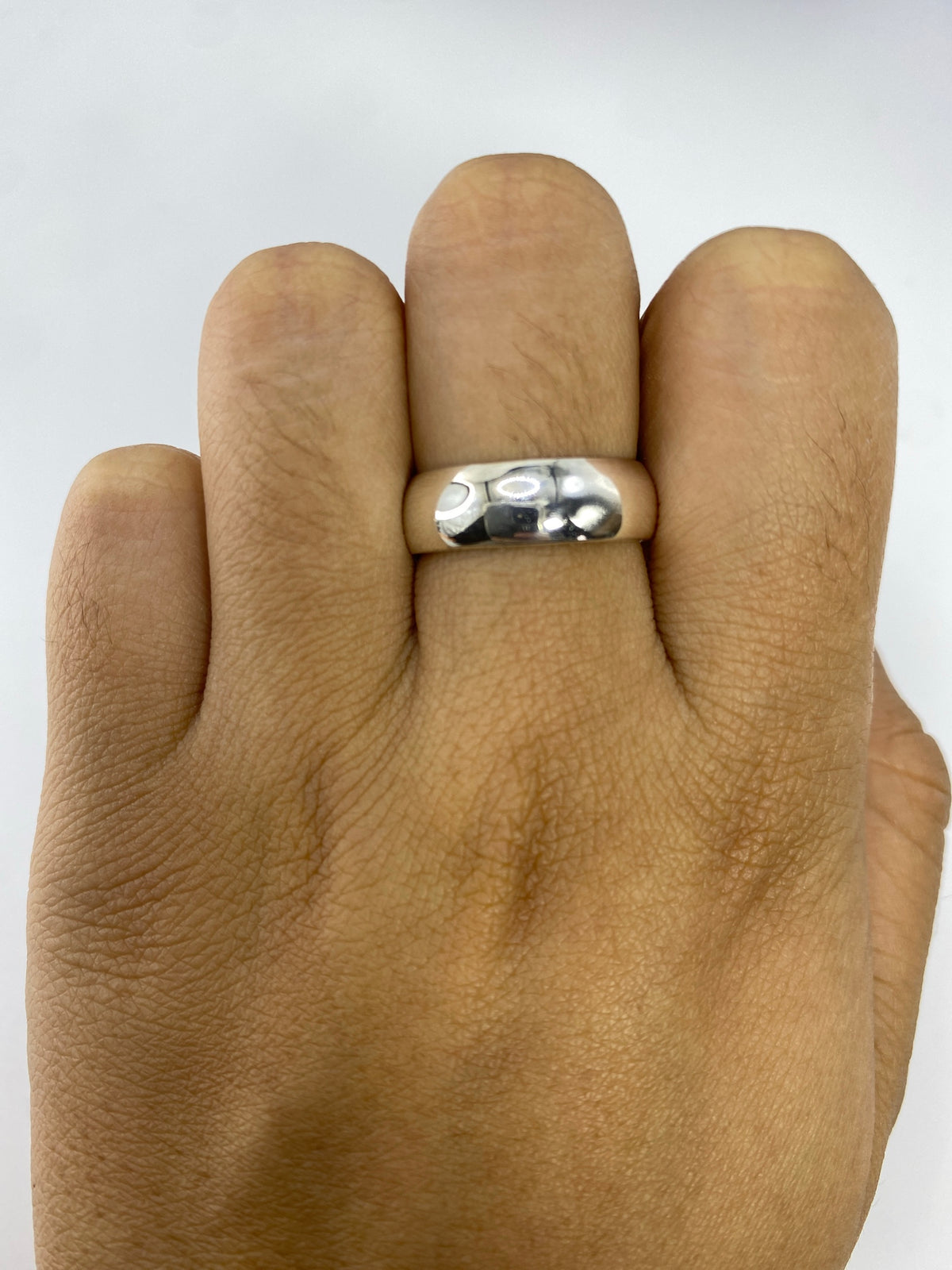 Anillo de Plata Lisa Sólido — Taxco 925 — foto 5