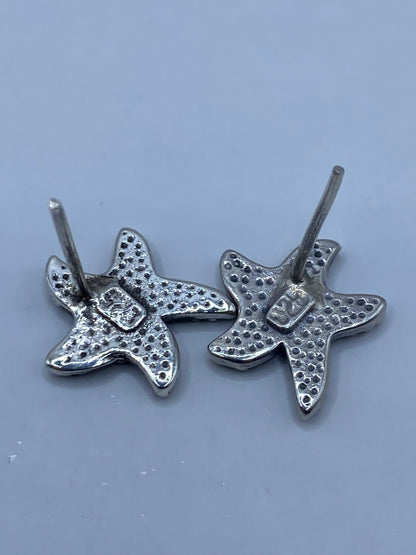 Aretes Plata con Ópalo de Fuego Azul — Taxco 925 — foto 5