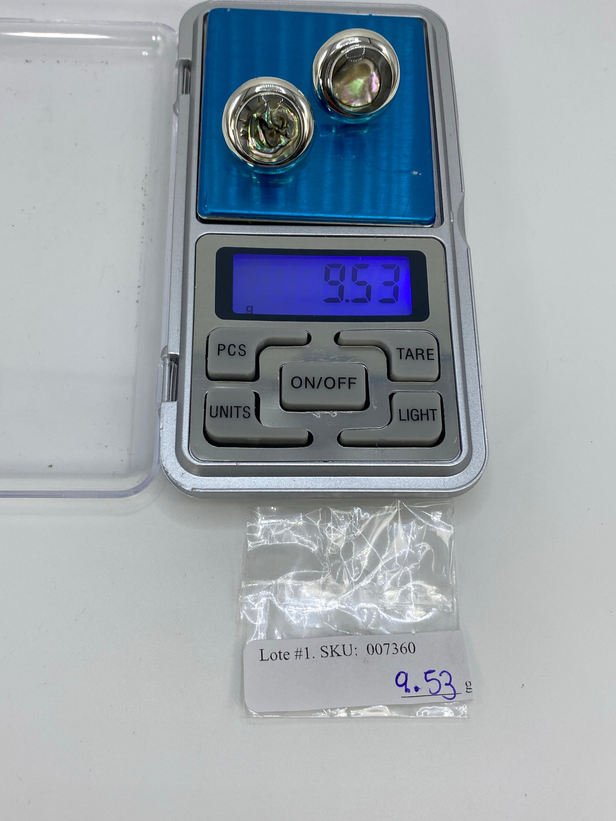 Aretes de Plata con Perla — Taxco 925 — foto 6