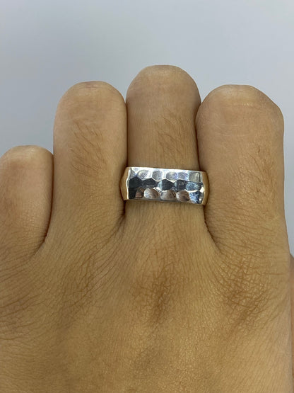 Anillo de Plata 925 Texturizado — Taxco — foto 5