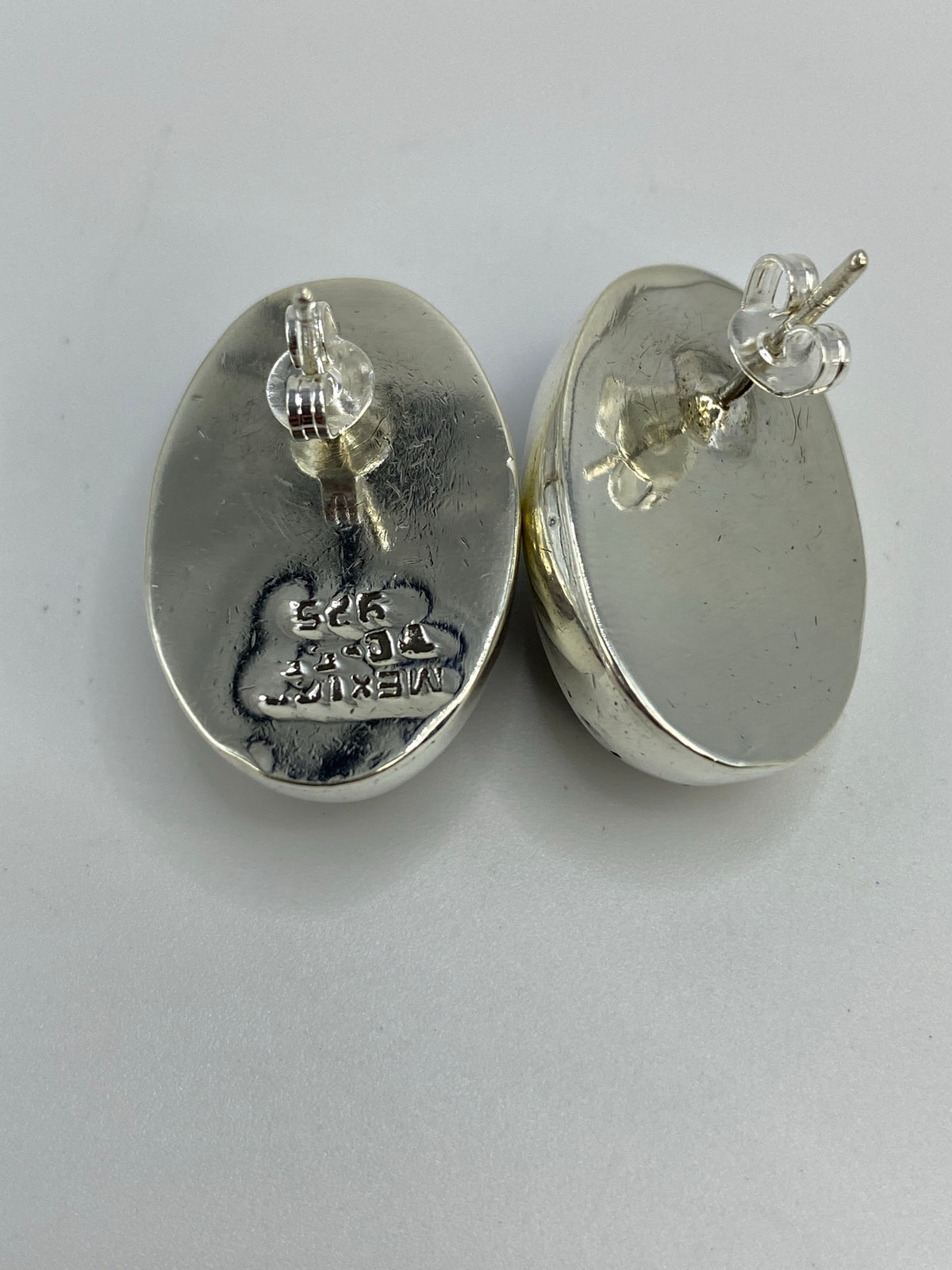 Aretes de Plata con Piedra Café — Taxco 925 — foto 5