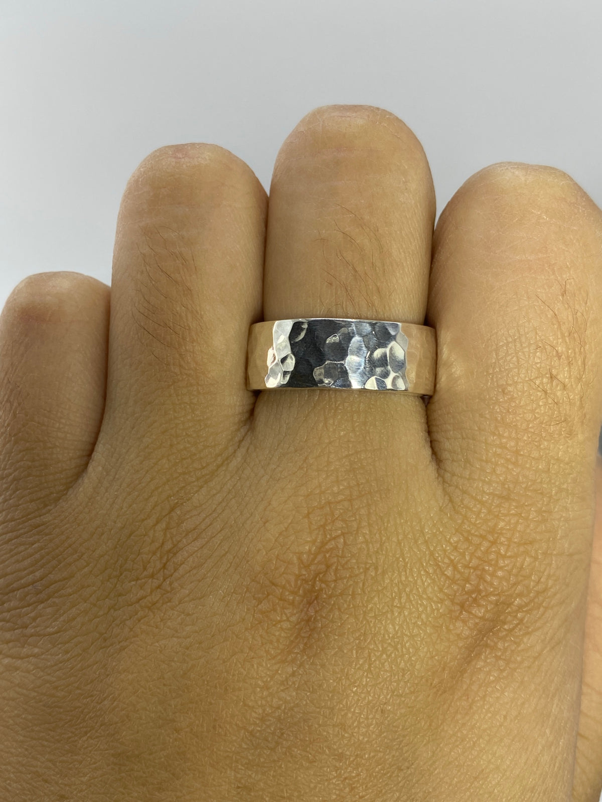 Anillo de Plata Martillada Maciza — Taxco 925 — foto 5