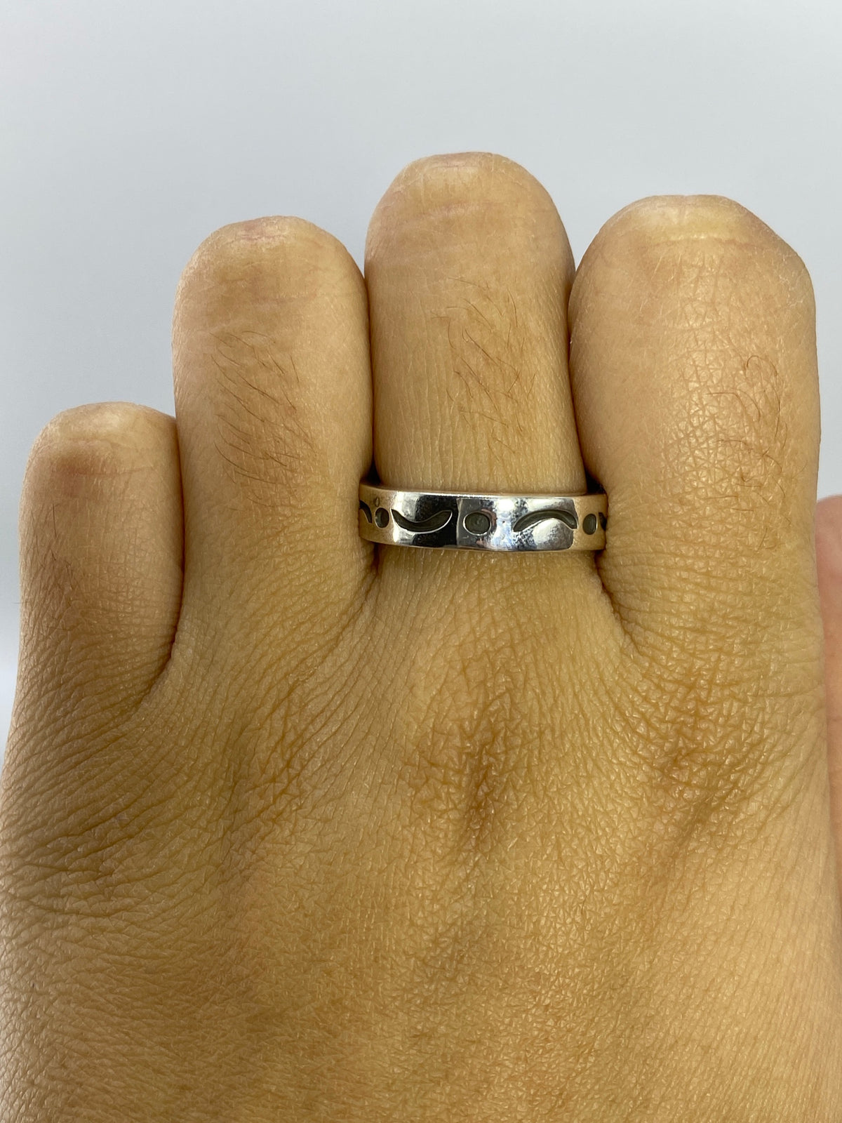 Anillo de Plata Calado Geométrico — Taxco 925 — foto 5