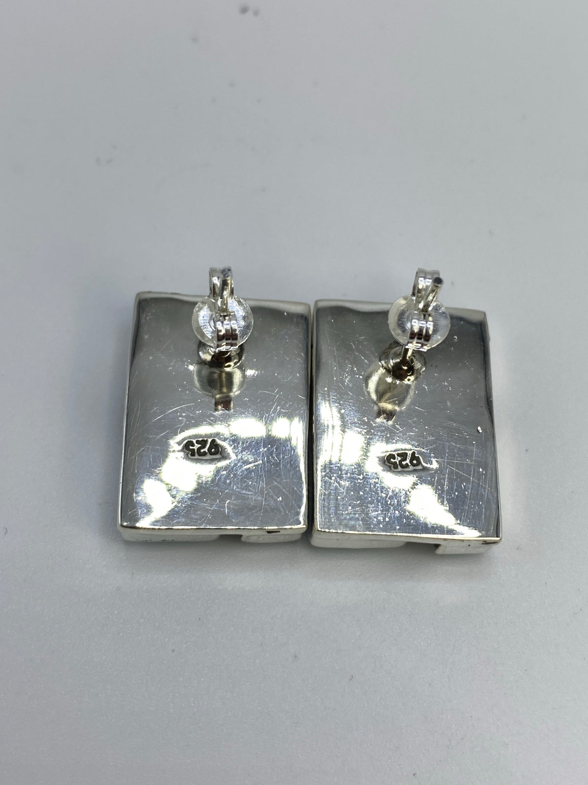 Aretes de Plata con Turquesa Azul — Taxco 925 — foto 5