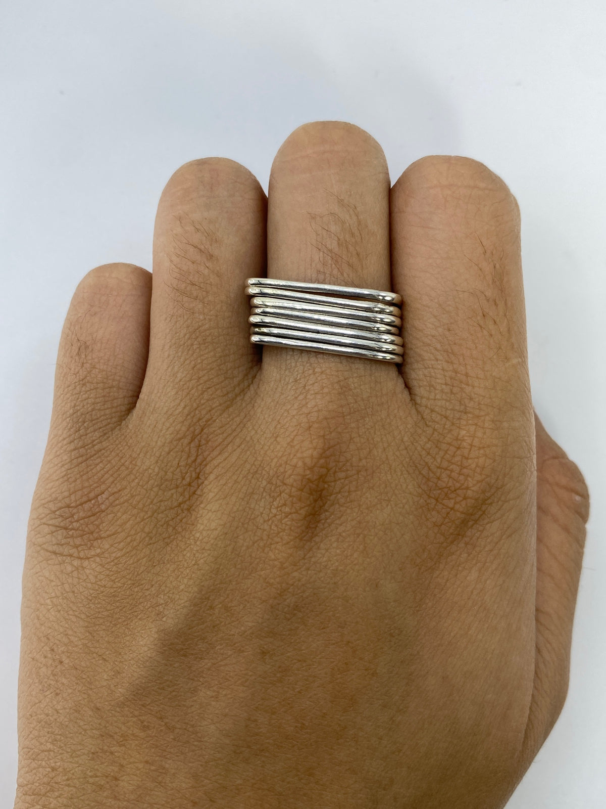 Anillo Semanario de Plata 925 — Taxco Minimalista — foto 5