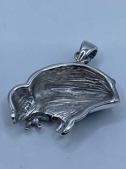 Dije Sapo de Plata con Ópalo de Fuego Azul — Taxco 925 — foto 5