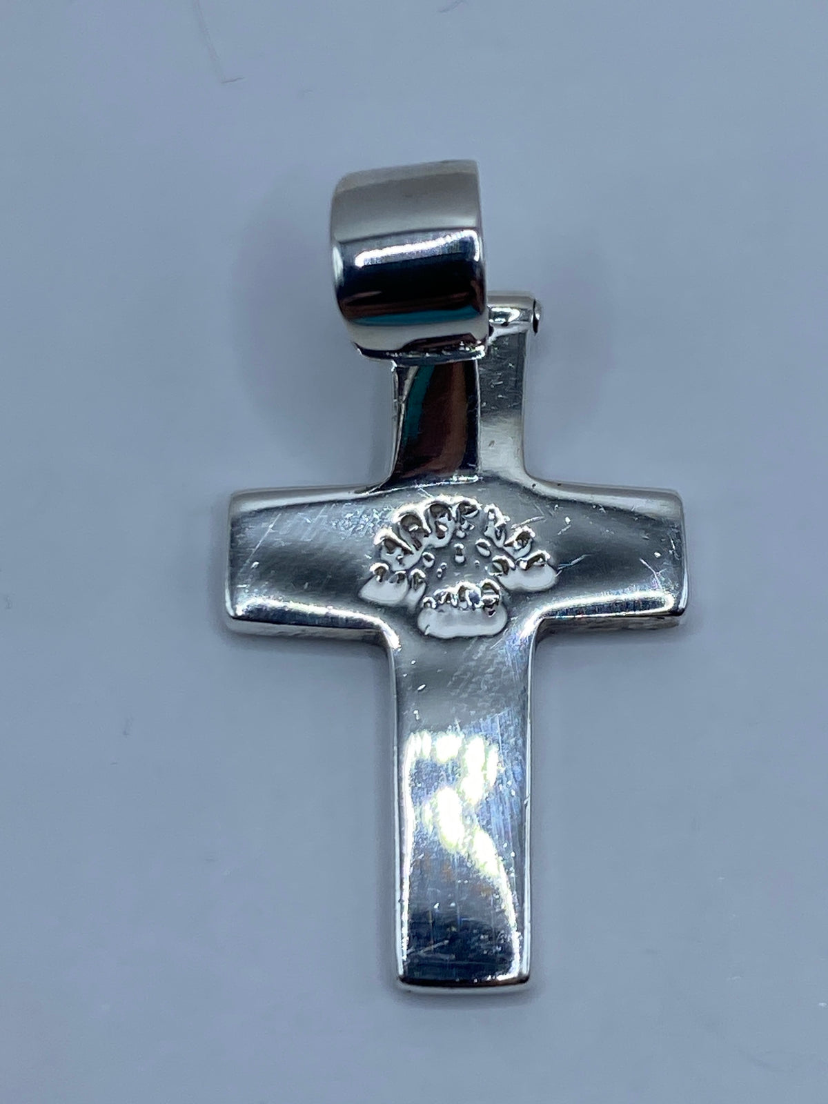 Dije Cruz de Plata con Ópalo de Fuego — Azul Cielo Taxco — foto 5
