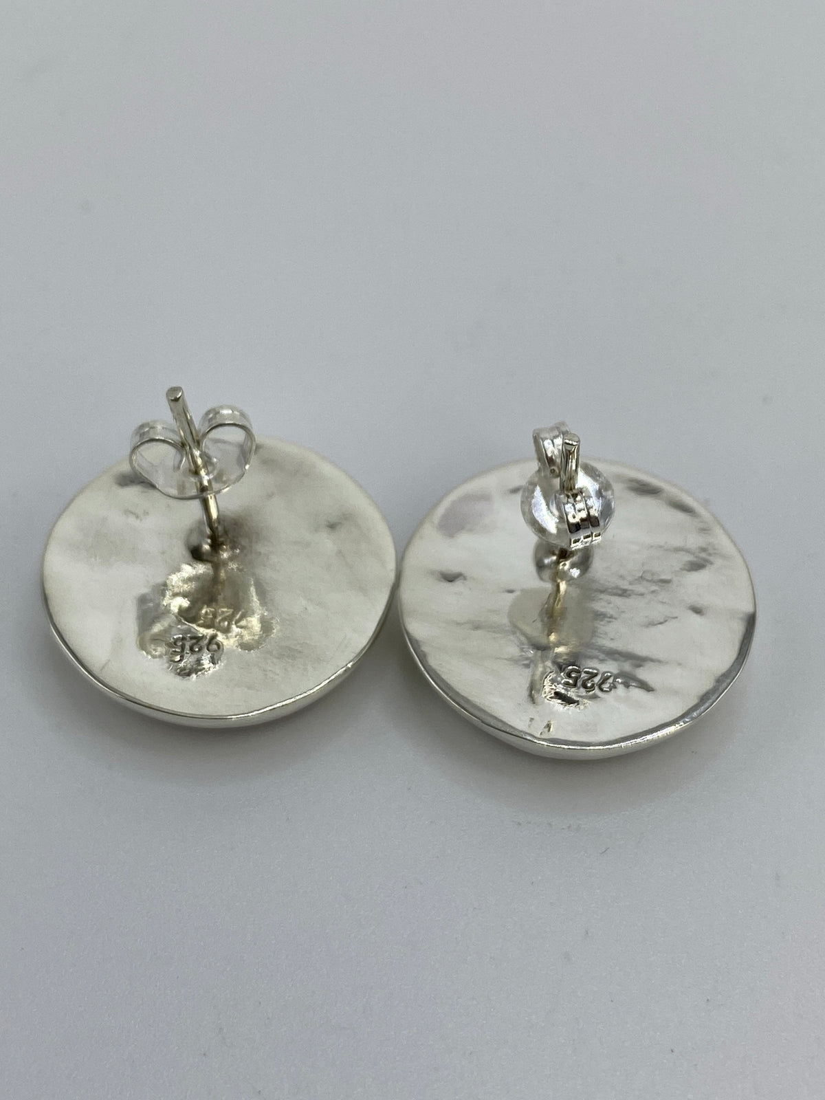 Aretes de Plata con Ópalo de Fuego Rosa — Taxco 925 — foto 5