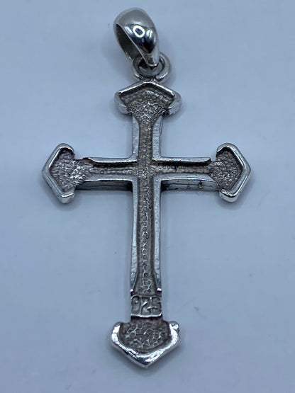 Dije Cruz de Plata con Ópalo de Fuego — Taxco 925 — foto 5