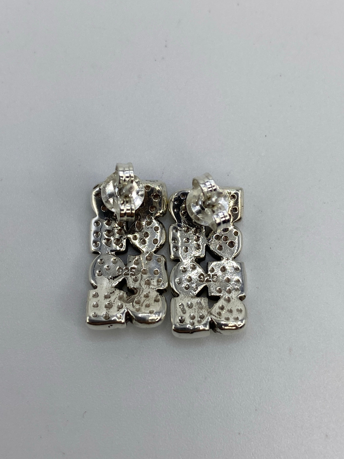 Aretes de Plata con Concha de Abulón Blanca — Taxco 925 — foto 5