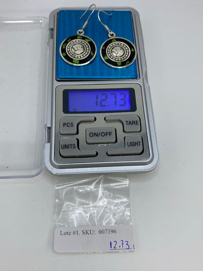 Aretes Plata Ónix Calendario Azteca — Taxco 925 — foto 6