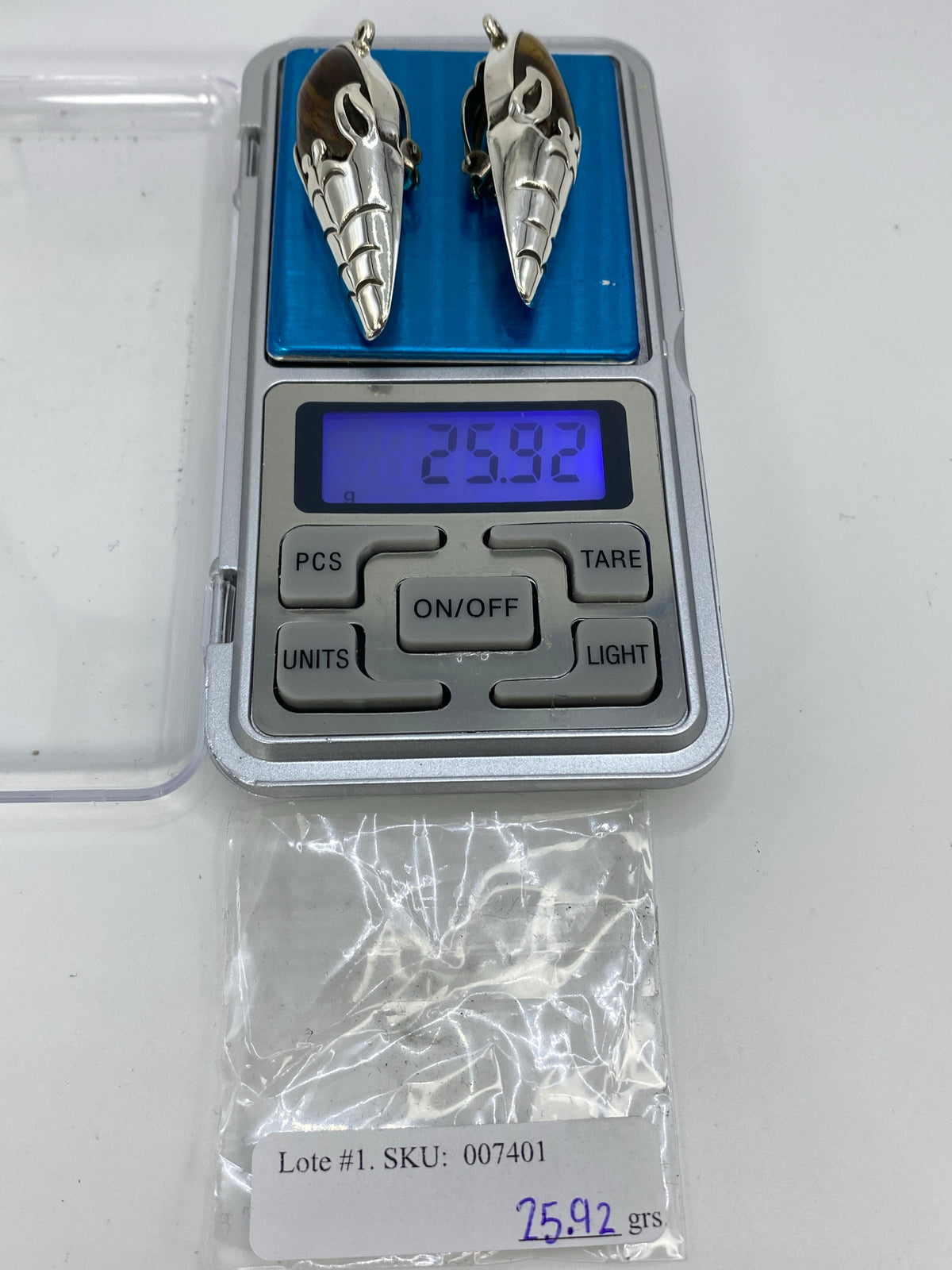 Aretes de plata .925 — foto 6