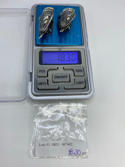 Aretes de Plata Lapislázuli Azul — Taxco 925 — foto 6