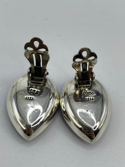 Aretes Plata Malaquita y Ojo de Tigre — Taxco 925 — foto 5