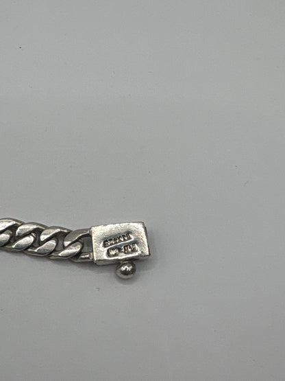 Pulsera eslabones cubanos plata .925 Taxco — foto 5