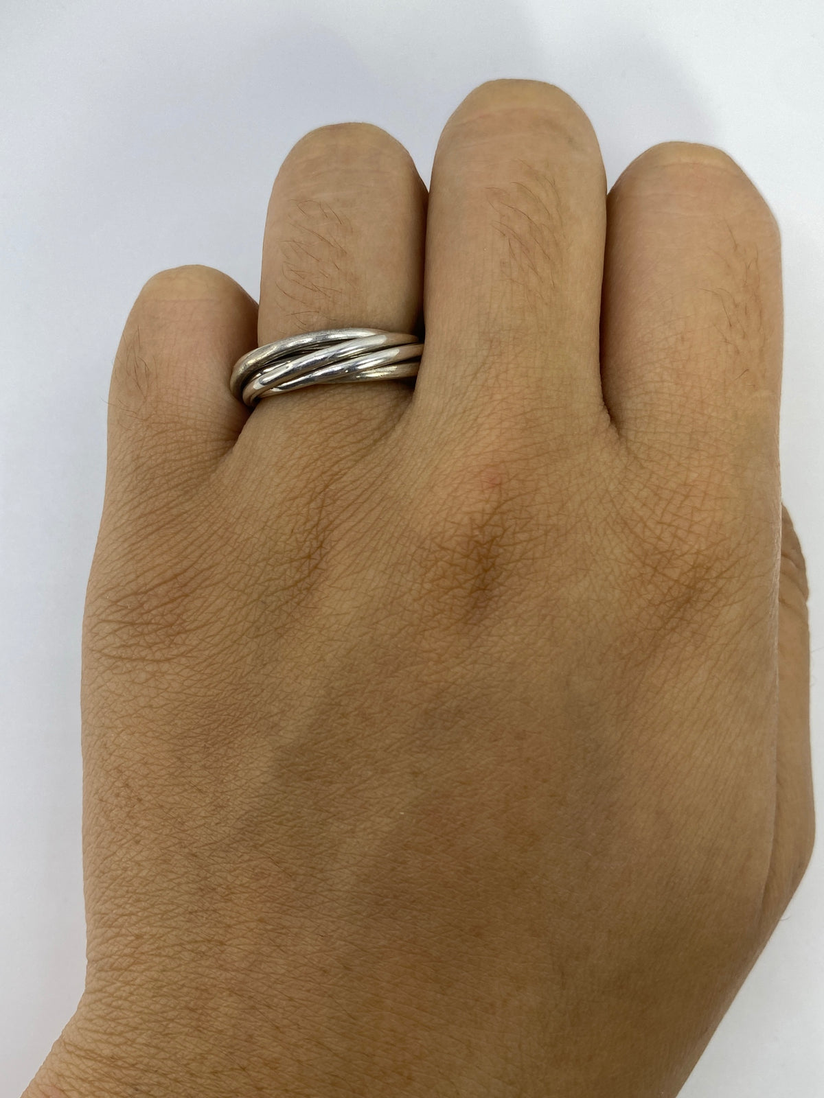 Anillo Semanario de Plata 925 — Taxco Eslabones — foto 5