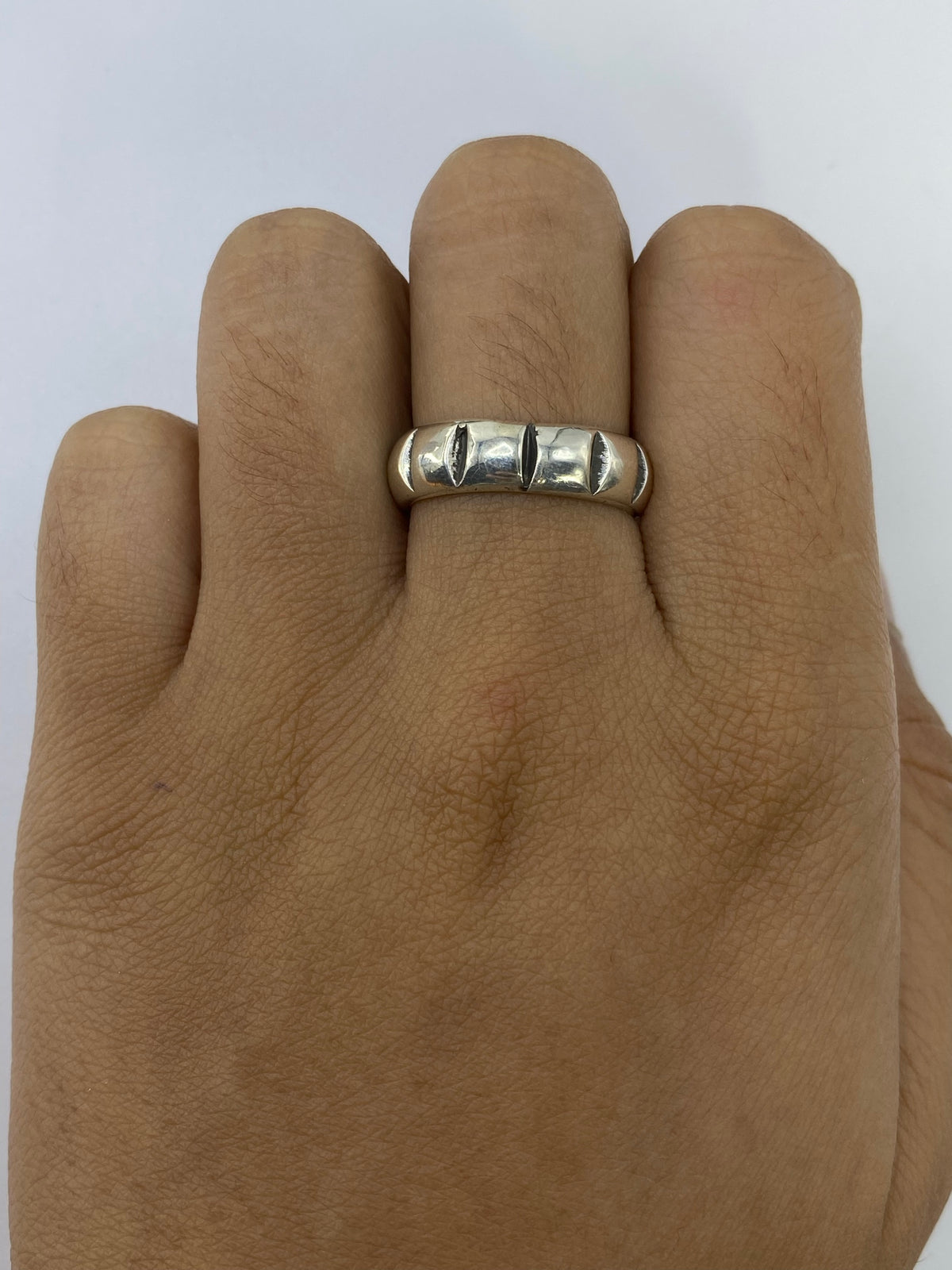 Anillo de Plata 925 Geométrico Unisex — Taxco — foto 5