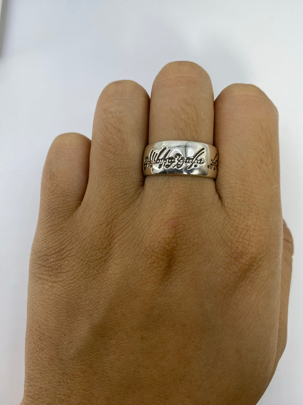Anillo de Plata 925 Grabado — Taxco Unisex — foto 5