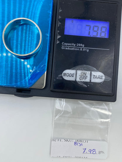 Anillo de Plata Macizo con Escritura Estilizada — Taxco 925 — foto 6