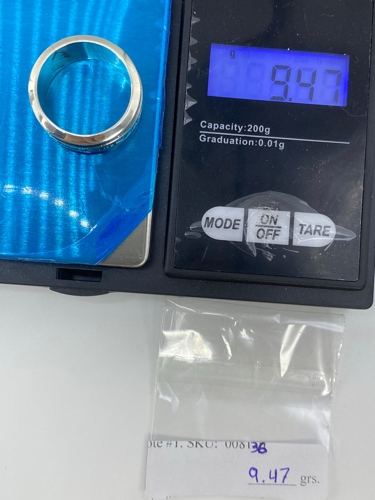 Anillo de Plata con Inscripción Grabada — Taxco 925 — foto 6