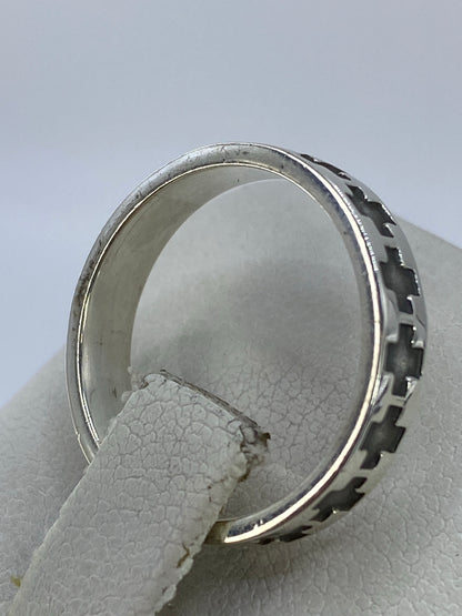 Detalle interior del anillo con el Quinto 925 grabado