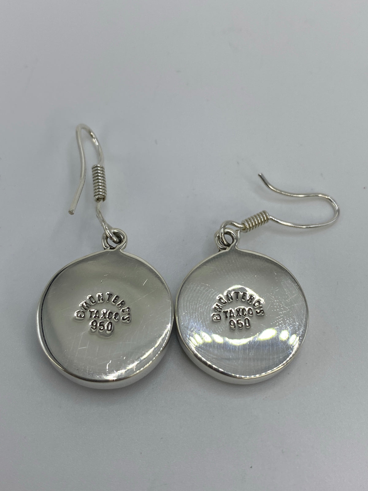 Aretes de Plata 950 con Ónix Negro — Taxco — foto 5