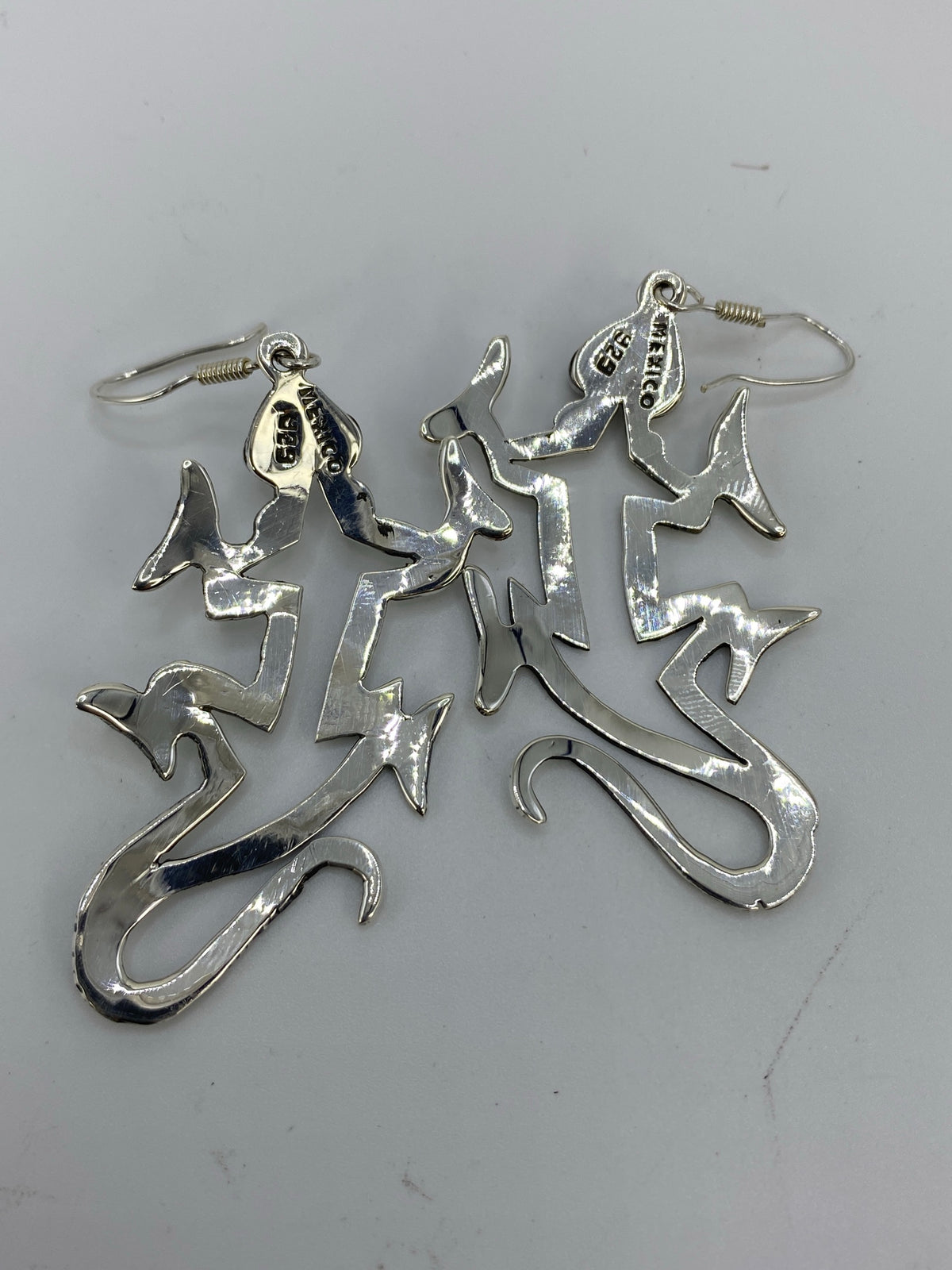 Aretes Prehispánicos Coral Plata 925 — Taxco — foto 5