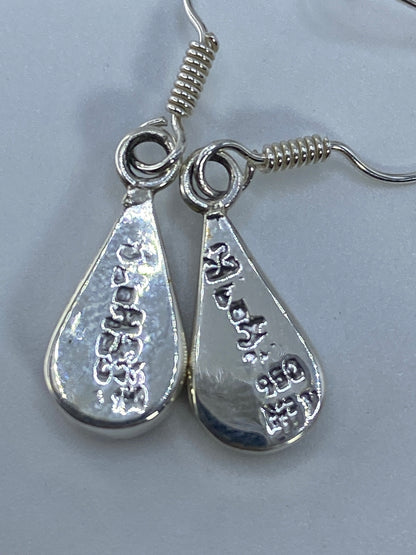 Aretes de Plata Ópalo de Fuego Rosa — Taxco 950 — foto 5