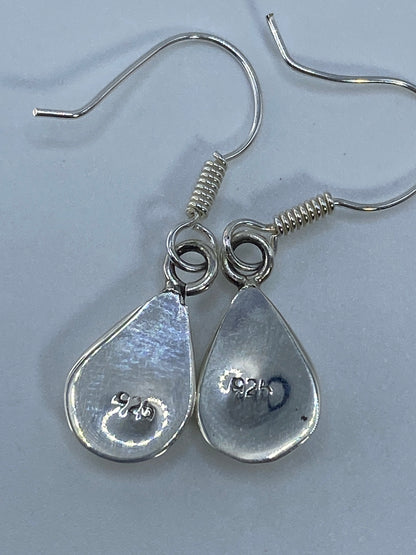 Aretes de Plata con Ópalo de Fuego Multicolor — Taxco 925 — foto 5
