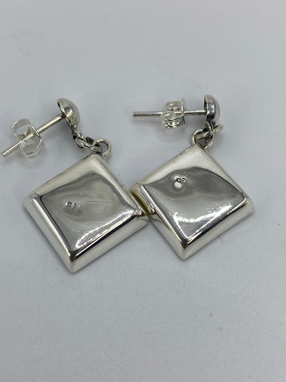 Aretes de Plata con Madre Perla — Taxco 925 — foto 5