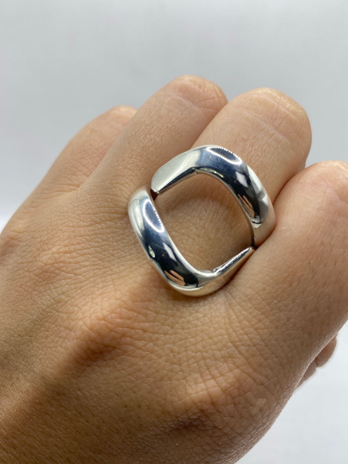 Anillo de Plata Calado Geométrico — Taxco 925 — foto 6