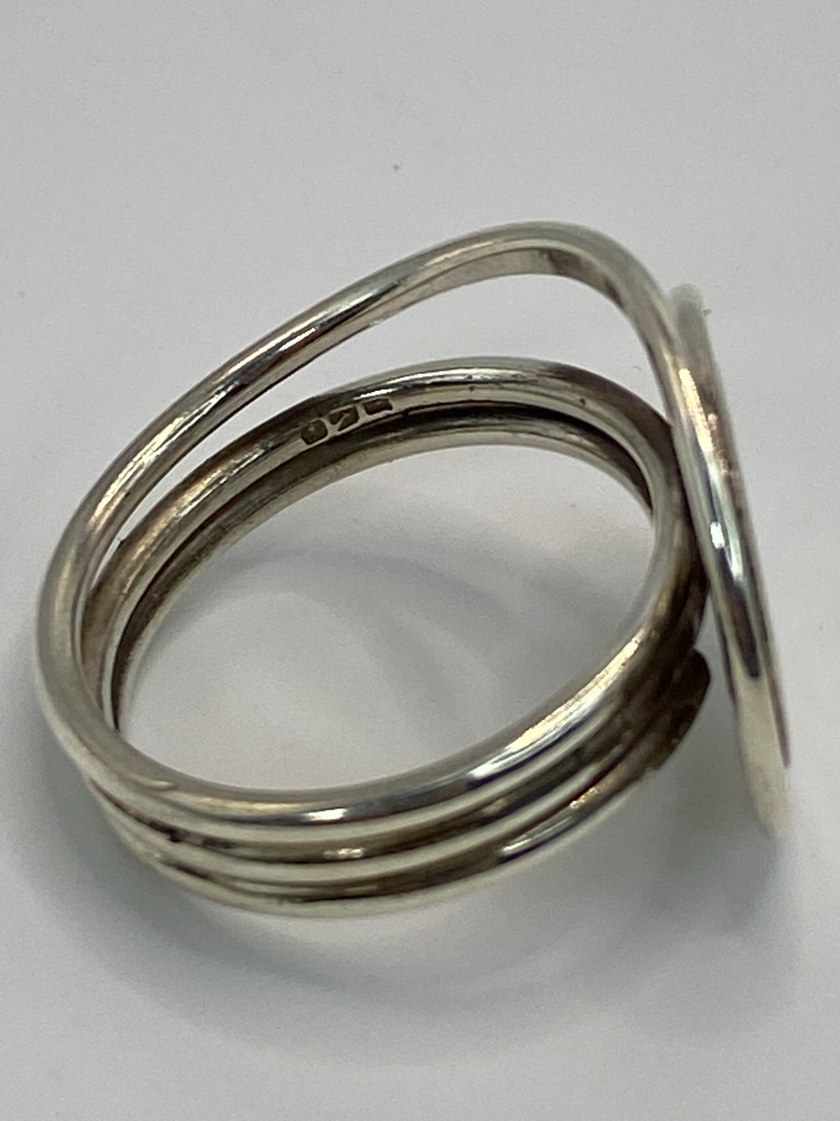 Anillo Espiral de Plata Calado — Taxco 925 — foto 5